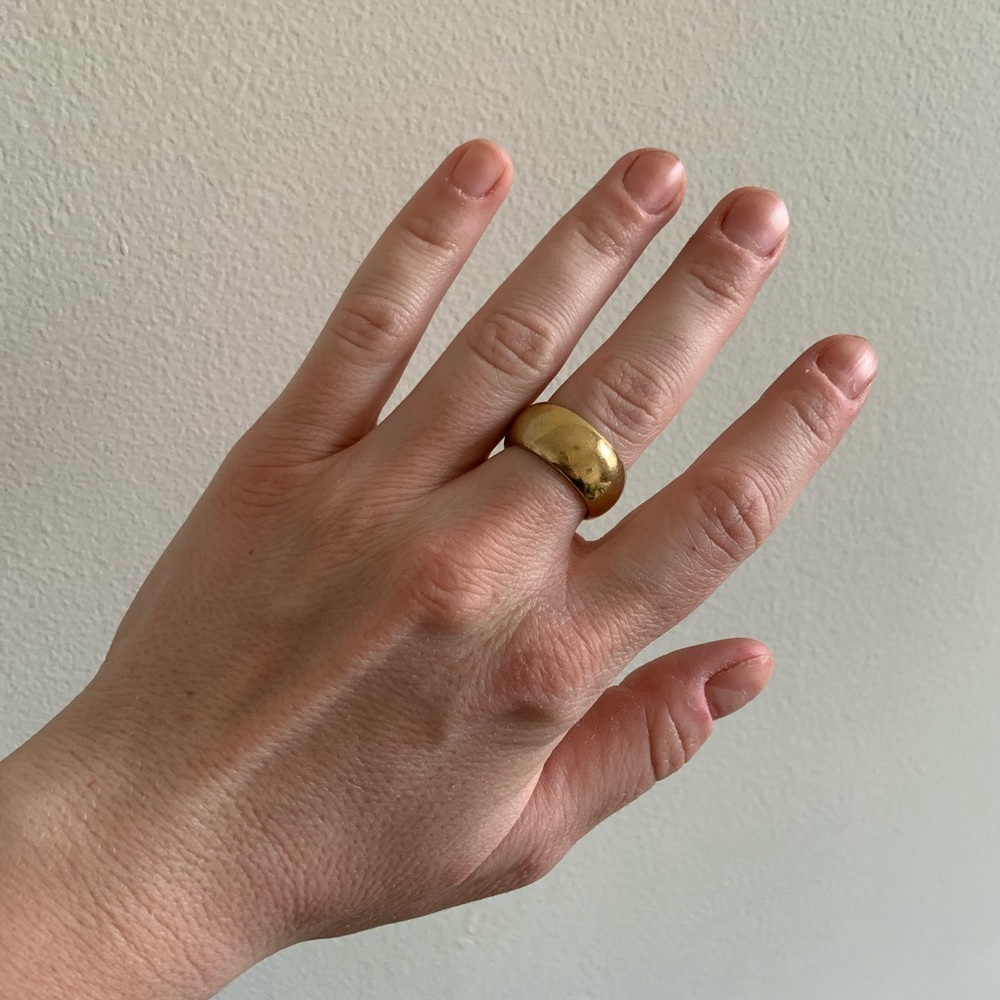 Mejuri Gold Vermeil Bold Ring